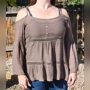 Off-Shoulder Blouse (M) by New Look